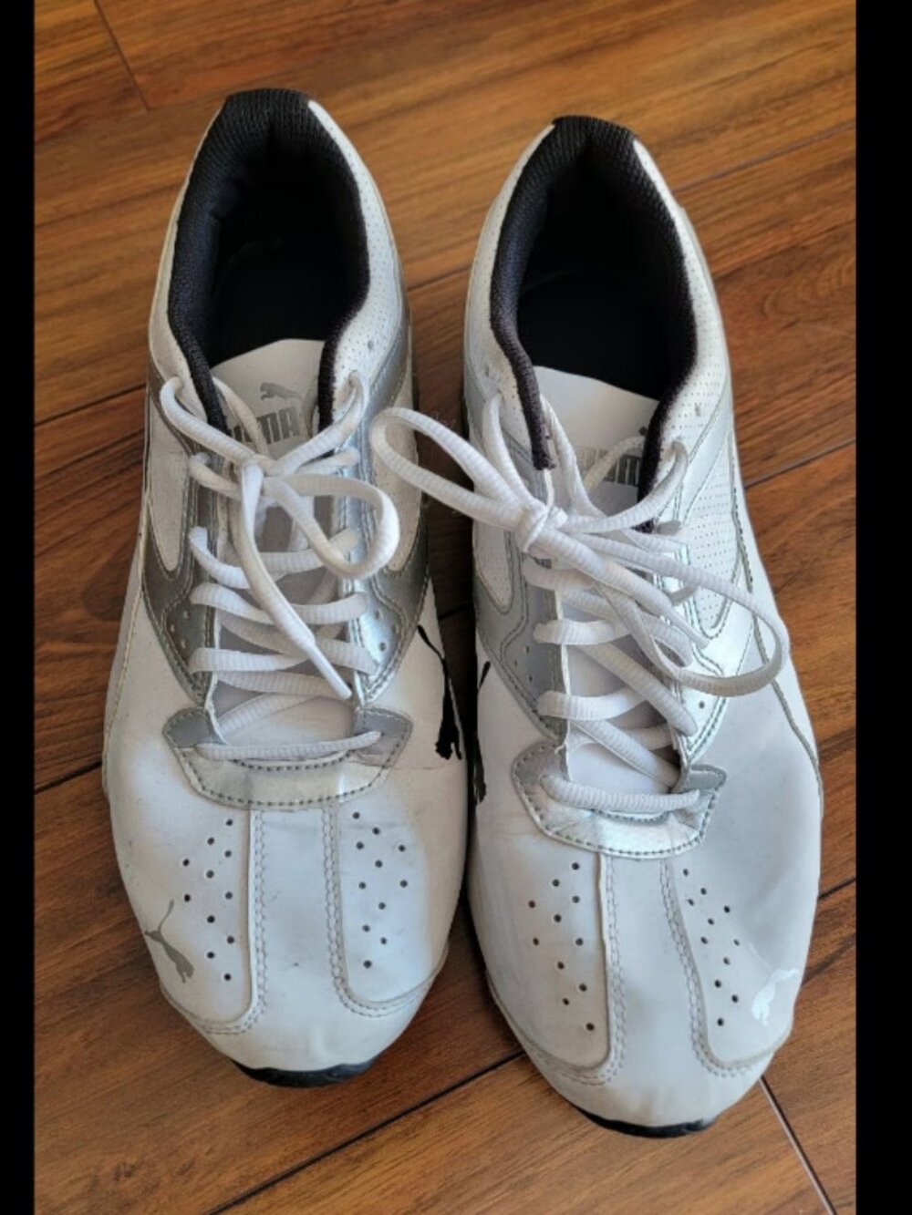 Puma Tazon 6 Men's Sneakers White 10.5